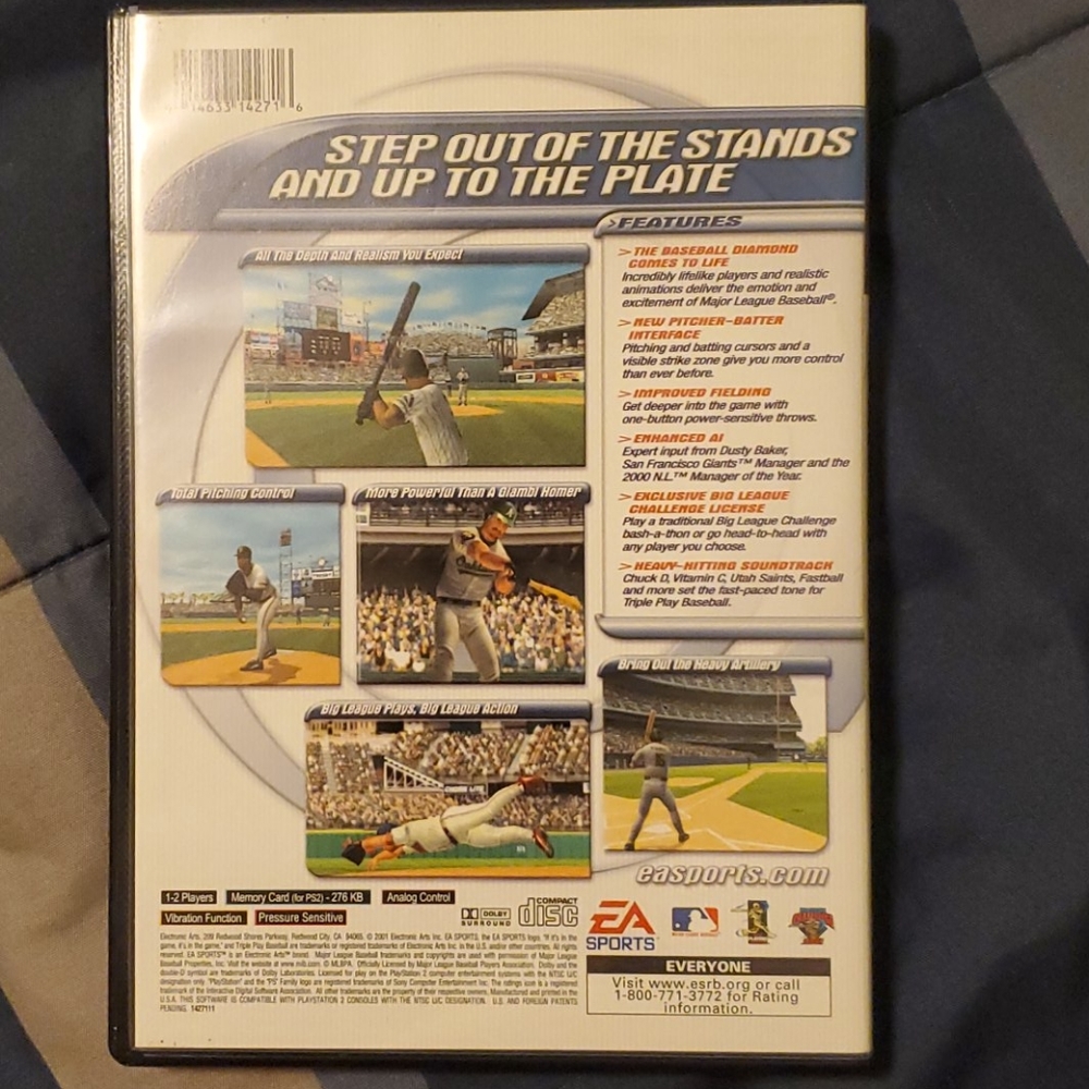 PS2 EA Sports Triple Play - Picture 3 of 3